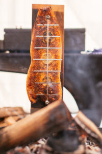 Frischer Flammlachs am Ramselhof