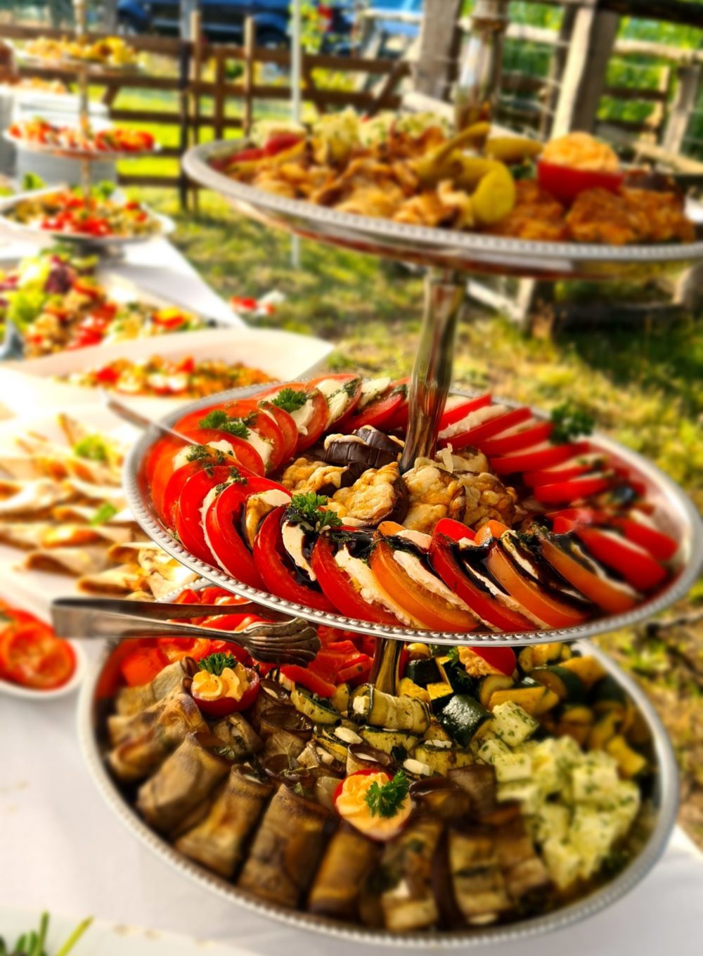Vorspeisen von Göbra Catering