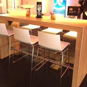 Barstool Kuadra White – Bild 2