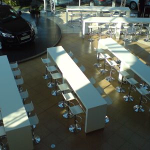 Hochtisch Block Weiß – Bild 4
